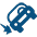 Icon of car accident service